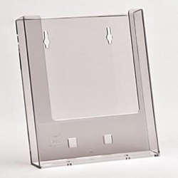 BROCHUREHOLDER TIL VÆG - A5 stående